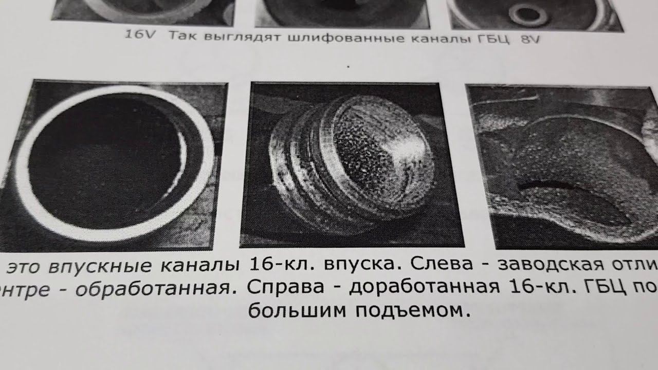 Тюнинг (форсирование) двигателей ВАЗ, часть 5 - впускные и выпускные каналы.