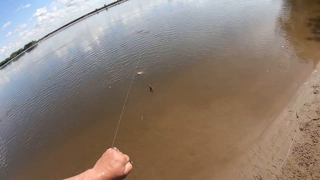 Рыбы просто море!!! Рыбалка на резинку. смотреть онлайн