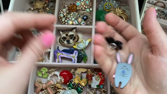 101. Продолжение обзора винтажный бижутерии