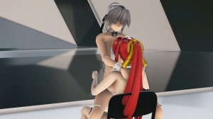 Sakuya Hongmei Lapdance MMD