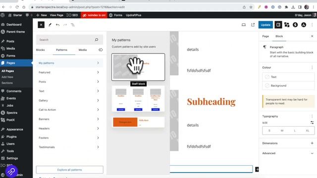 Huge WordPress Time Saver - Patterns! (2023) смотреть онлайн