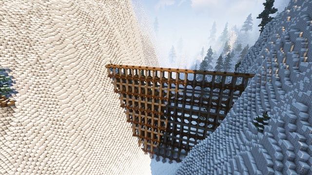 Строю ▌Большой мост ▌в майнкрафт 1.19.2 смотреть онлайн