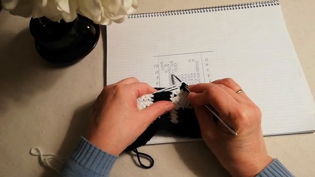 Узор крючком 