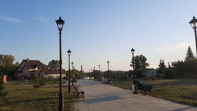 Набережная р.Белая,гуляем по достопримечательностям Ишимбая смотреть онлайн