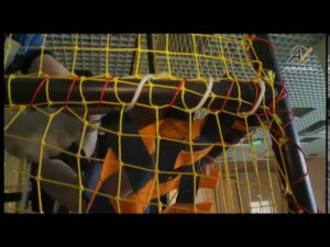 Сборка детского игрового лабиринта