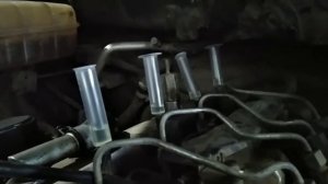 Тест обратки дизельных форсунок.Кайрон.