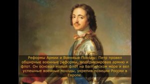 Пётр 1 | История России | Что делал Пётр 1 | Реформы Петра 1