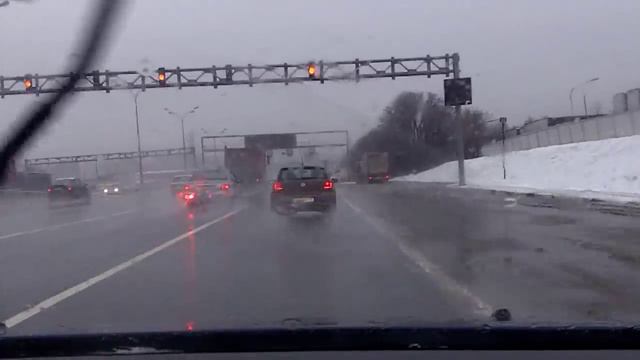 Текстильщики - Подольск 28/10/2012 (timelapse 4x)
