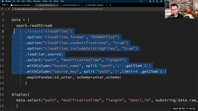 Finding your way with MapInPandas() - 08.09.2023 - HD 1080p смотреть онлайн