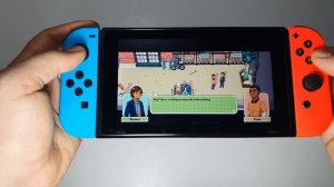 Half Past Fate Nintendo Switch handheld gameplay