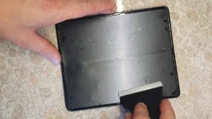 Samsung Galaxy Z fold 3 клейка виниловой полиуретановой пленки основной внутренний экран Bronoskins