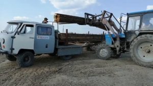 УАЗ фермер прицеп роспус самодельный
