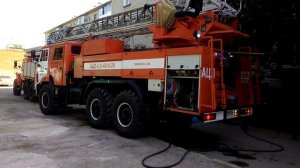 пожарная автоцистерна с лестницей ацл 3,0 40 24 камаз 43118