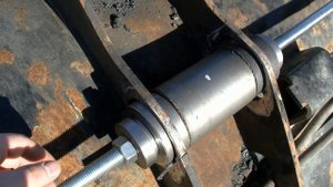 Апгрейд и восстановление втулок фронтального ковша jcb