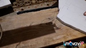 как вырезать буквы з пенопласта