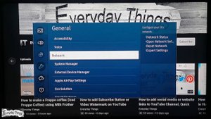 How to change the language on Samsung Smart TV