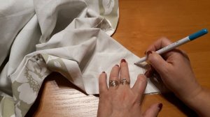 Скатерть на праздничный стол. Расчет ткани и пошив уголком конверт