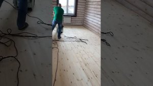 Подготовка доски для покрытия маслом