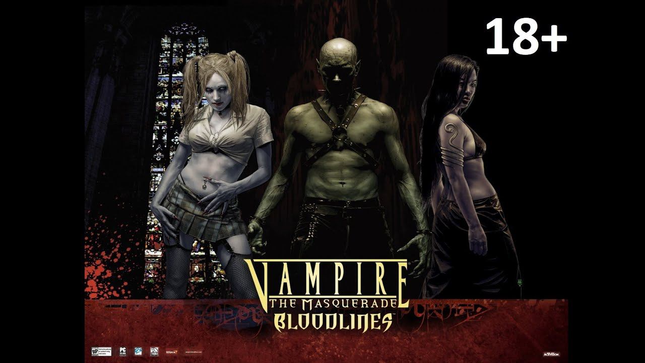Vampire: The Masquerade — Bloodlines (18+) неуд. стрим-слайдшоу, лучше не смотреть смотреть онлайн