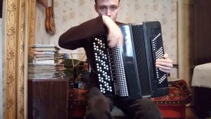Одинокая гармонь разбор на баяне. Урок №54