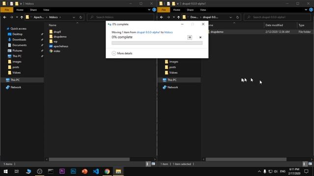 How to Install Drupal 9 & Updated Dependencies for Drupal 9