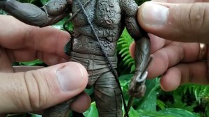 Датч в грязи обзор фигурки NECA Predator Jungle Disguise Dutch
