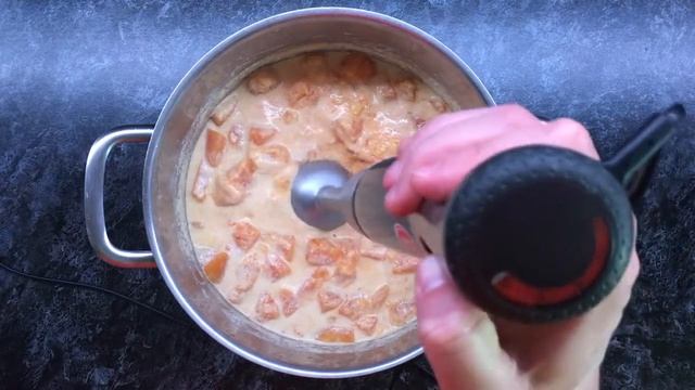 Тыквенно - кукурузный крем суп. Очень вкусный и полезный. смотреть онлайн