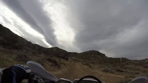 Yamaha WR250F vs Honda CRF250X riding Gorman GP Track, Quail Canyon, Hungry Valley
