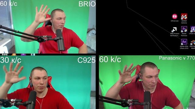 Как выбрать Камеру для Стрима ? Веб Камера или Видеокамера ? ( vs C925 vs Brio vs v770 ) смотреть онлайн