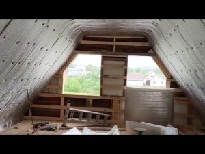 Превращение холодного чердачного пространства частного дома в теплую мансарду общей площадью 180 м2