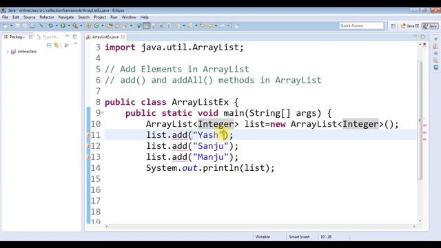 How to Add Element in Java ArrayList | Difference between add() and addAll() method in ArrayList
