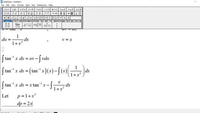 Integration by Parts: Integral of tan^-1(x) dx смотреть онлайн