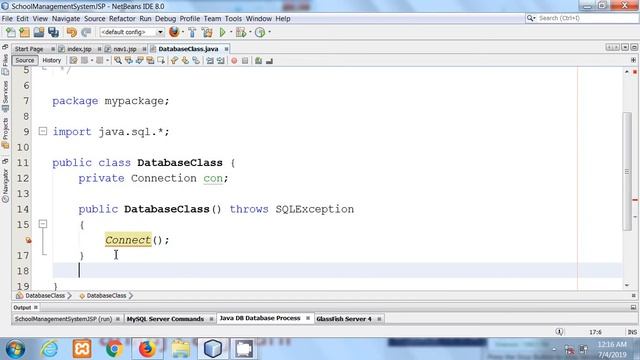 School Management System Project | JSP MYSQL Netbeans | Part 6 смотреть онлайн