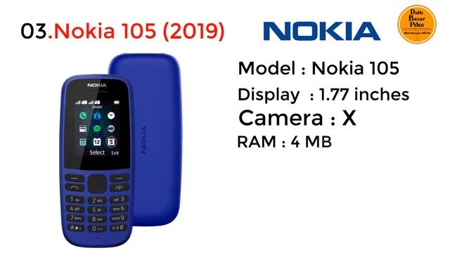 Nokia Top 5 Button Phone | Nokia Official Update Price 2021 | Daily Bazar Price смотреть онлайн