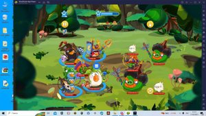 ЭНГРИ БЕРДС ЭПИК. ПЕЩЕРА 25 УРОВЕНЬ 6 ПОРОСЯЧИЙ РАЙANGRY BIRDS EPIC. CAVE LEVEL 25 6 PIG PARADISE