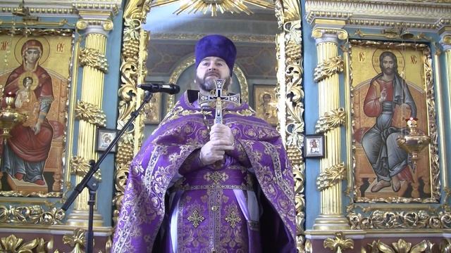 Проповедь. Воздвижение Честного и Животворящего Креста Господня. смотреть онлайн