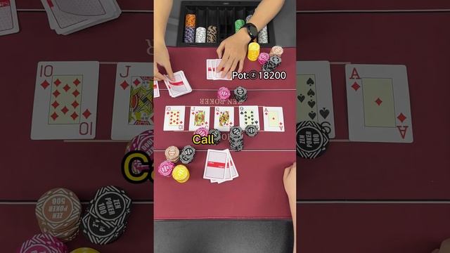 ZEN POKER | Clumsy fish took the bait! #poker #pokervlog #foryou #games #stud #zenpoker