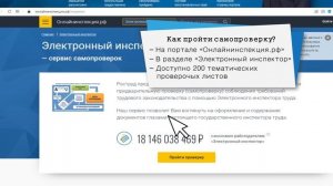 Сервис "Электронный инспектор" системы "Онлайнинспекция.рф"