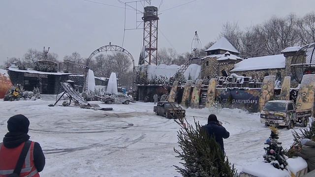 Каскадерская ёлка - фрагменты, "Тайна планеты Роботов" 2024г
