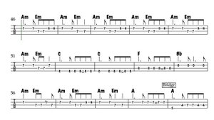 Things We Said Today - The Beatles bass tab