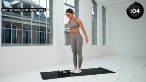 10-МИНУТНАЯ ТРЕНИРОВКА ВЕРХНЕЙ ЧАСТИ ТЕЛА И РУК С отягощениями в домашних условиях (с гантелями)