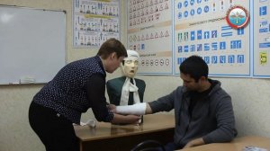 Наложение повязки при венозном кровотечении