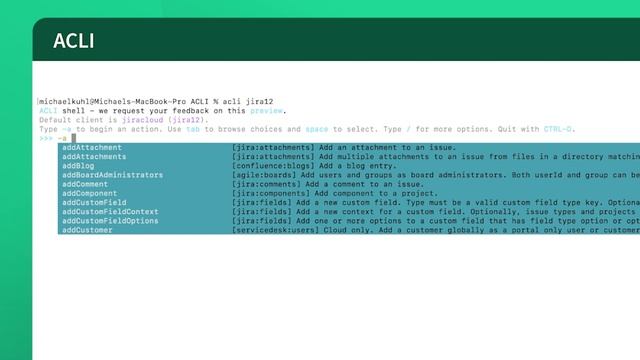 Introduction to the Atlassian CLI Shell смотреть онлайн