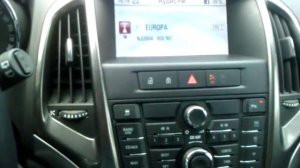 Ошибка навигации СD500 Opel Astra J