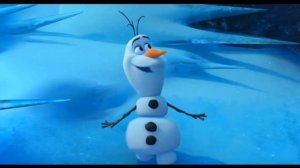 Холодное сердце - Олаф - "Ой, смотрите я шашлычок"