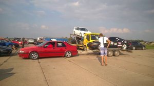 SAAB 9000 и самая быстрая Celica GT-Four (SAAB везёт)