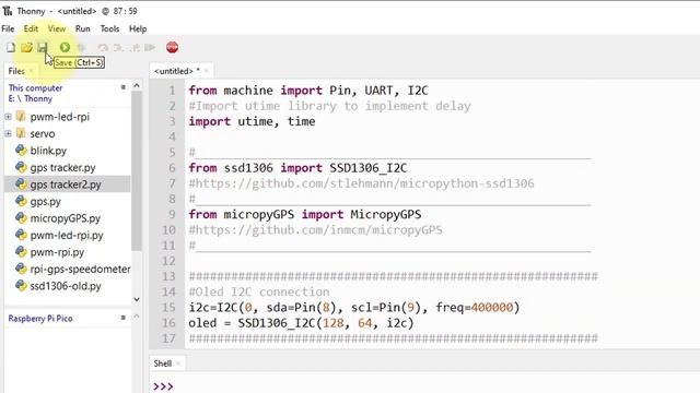 Raspberry Pi Pico GPS Tracker Using Thonny | Micropython GPS Speedometer смотреть онлайн