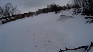 Зимняя рыбалка.2017.Река Ресса.Калужская область.