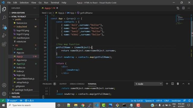 Lecture 317 - WebTraining101 How to use map method in ReactJs #coding #webdevelopment #fullstack смотреть онлайн