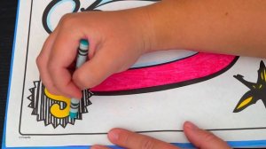 Coloring Shopkins Sneaky Wedge GIANT Coloring Page Crayola Crayons | KiMMi THE CLOWN